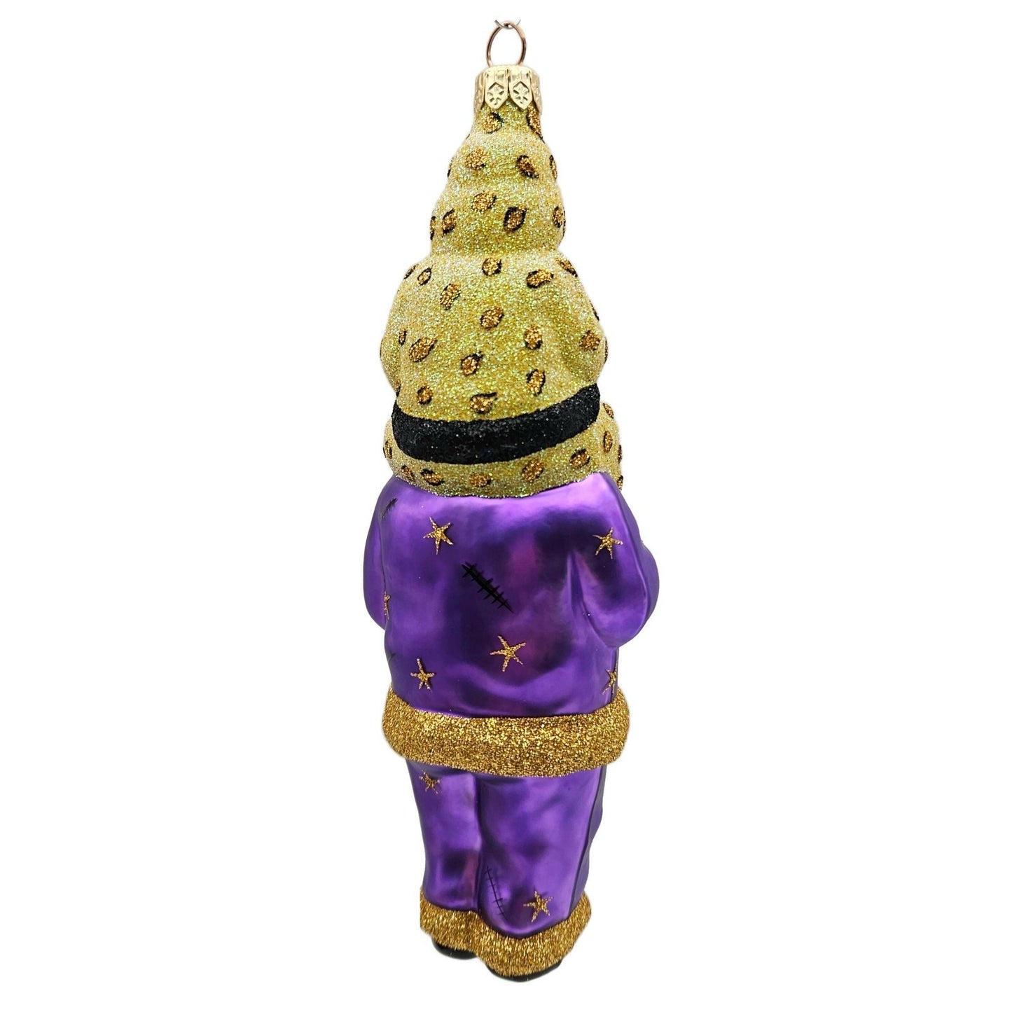 Patricia Breen Carry Me Santa Frankenstein Leopard Boy Stars Halloween Ornament
