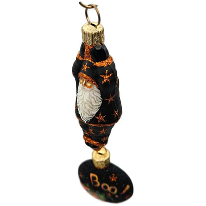 Patricia Breen Cirque de Nicoud Santa Medallion Stars Halloween Ornament CATZ