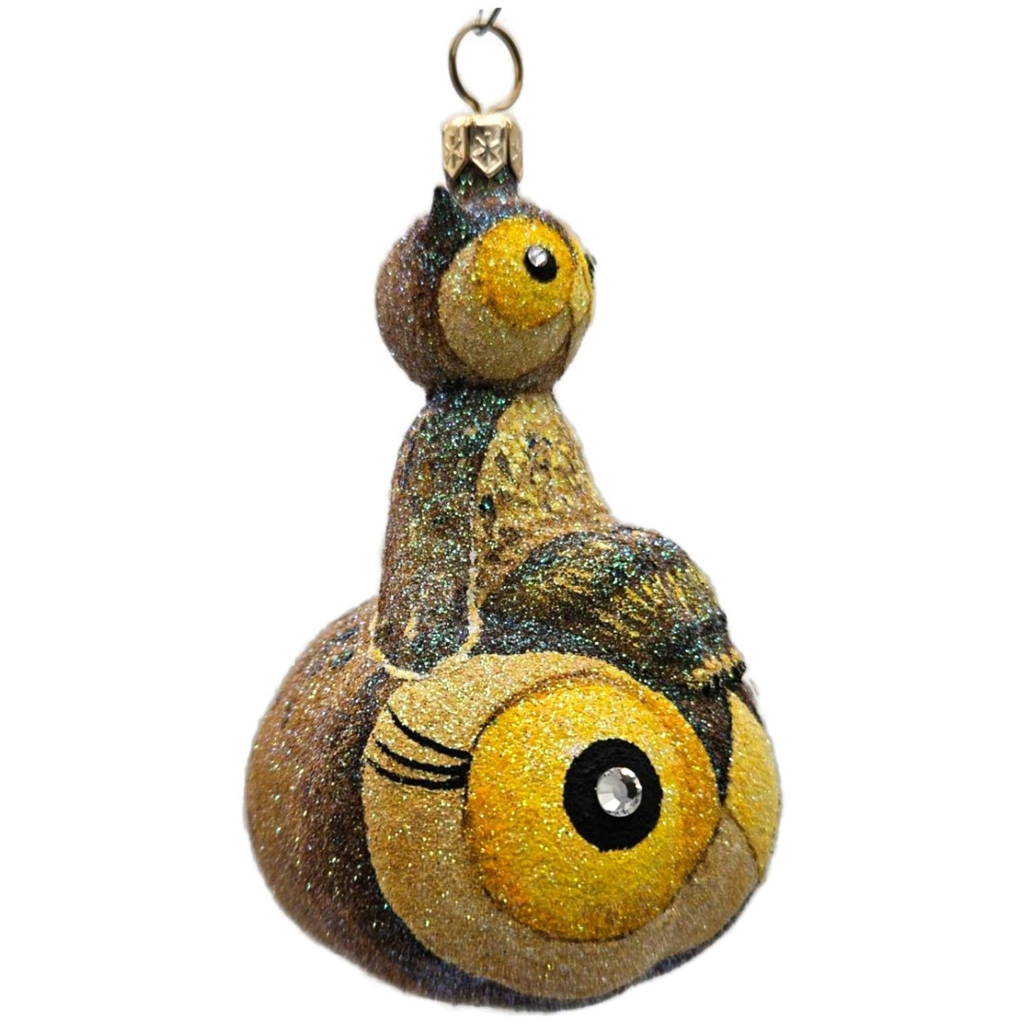 Patricia Breen Hob Goblins Hoo-ligan Brown Owl Halloween Christmas Ornament HCB