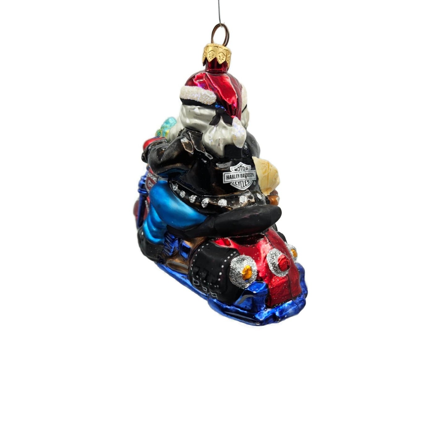 Christopher Radko Harley Davidson Santa Side Car Christmas Ornament 99-HAR-03