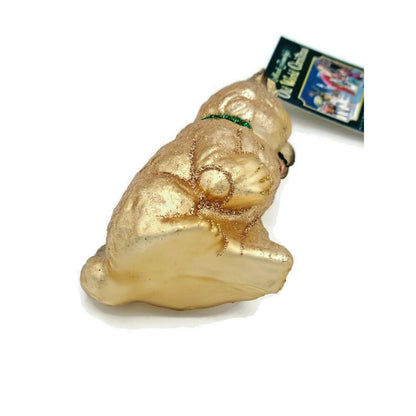Old World Christmas Cairn Terrier Golden Dog Pet OWC Christmas Tree Ornament