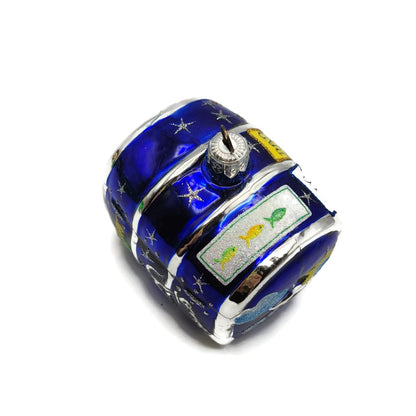 Patricia Breen Bon Voyage Aquatic Palm Tree Summer Nautical Christmas Ornament