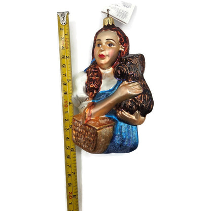 Christopher Radko Dorothy & Toto The Wizard of Oz Christmas Tree Ornament 2730