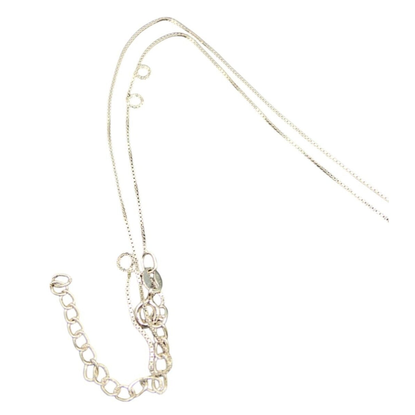 Red Mahaleo Ruby Rhodium Cross Pendant 925 Sterling Box Chain Necklace