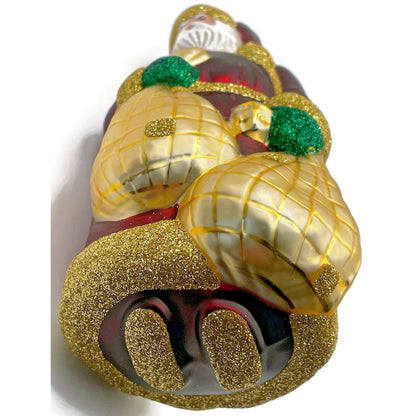Patricia Breen Laden With Love Bordeaux Green Mittens Christmas Tree Ornament