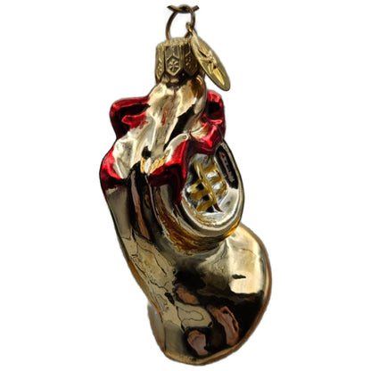 Christopher Radko French Horn Gem Little Gems Christmas Tree Ornament 00-527-0