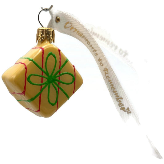 Candy Truffle Ornaments to Remember Yellow Green Red Treat Christmas Ornament