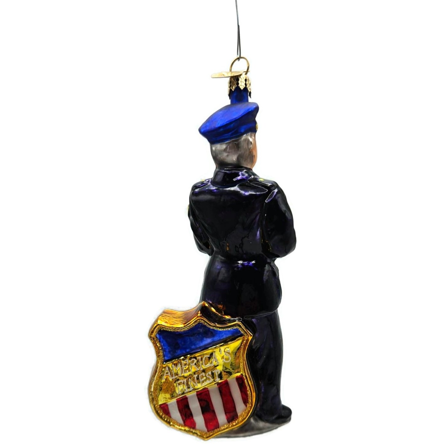Christopher Radko America's Finest New York Police Patriotic Ornament 01-0947-0