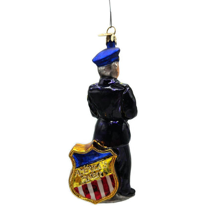 Christopher Radko America's Finest New York Police Patriotic Ornament 01-0947-0