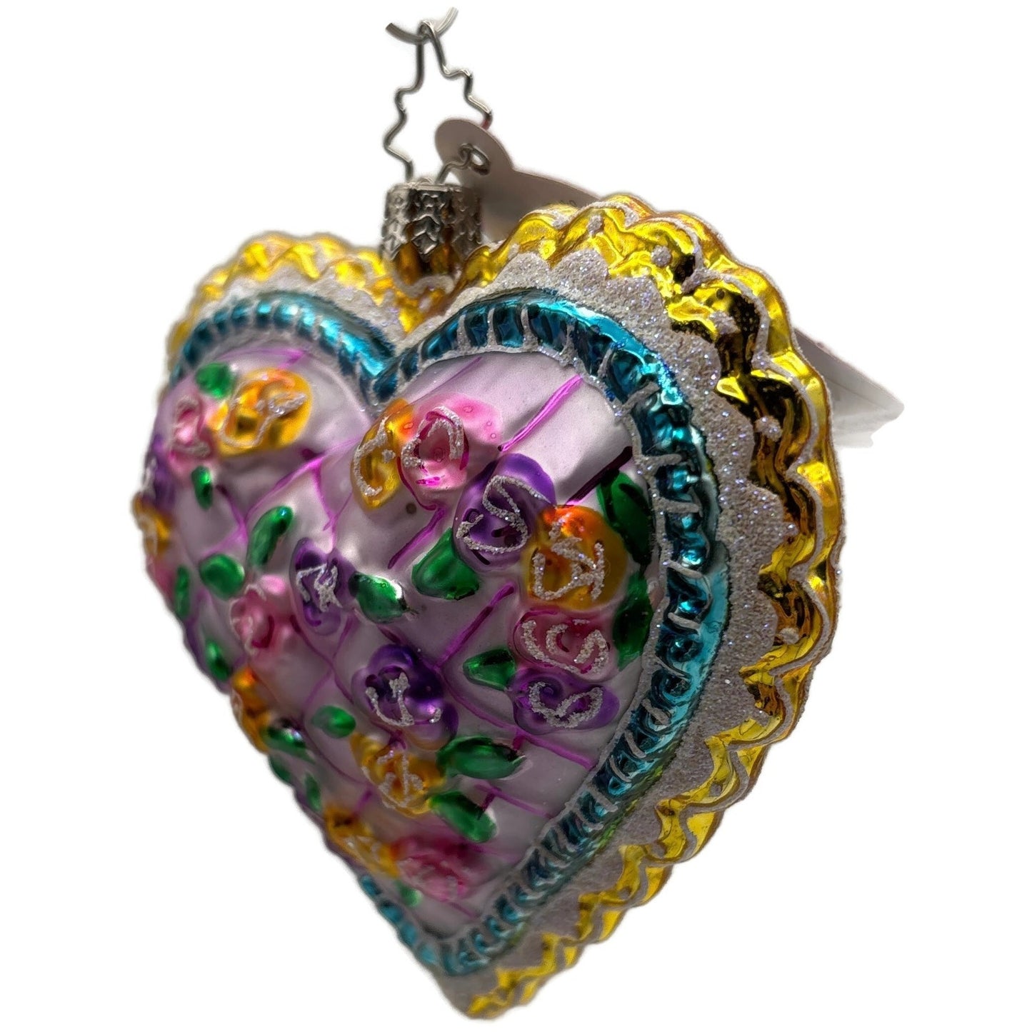 Christopher Radko Soft On Mom 20th Anniversary Christmas Tree Ornament 1011347