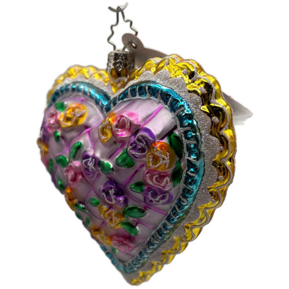 Christopher Radko Soft On Mom 20th Anniversary Christmas Tree Ornament 1011347