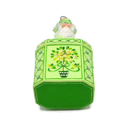 Patricia Breen Santa for Mimi Mistletoe Tea Party Berry Christmas Tree Ornament
