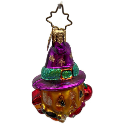 Christopher Radko Batty Jack Gem Halloween Christmas Tree Ornament 01-0849-0