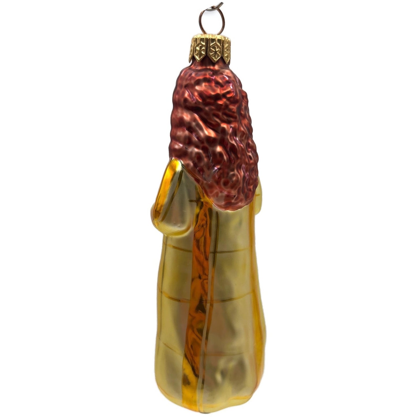 Patricia Breen Goldilocks Plaid Gold Fairytale Christmas Tree Ornament