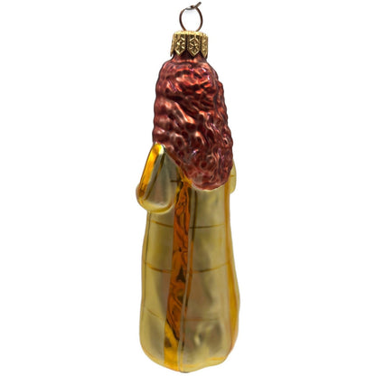 Patricia Breen Goldilocks Plaid Gold Fairytale Christmas Tree Ornament