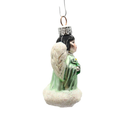 Patricia Breen Quartet of Angels Pastel Flowers Christmas Holiday Tree Ornament