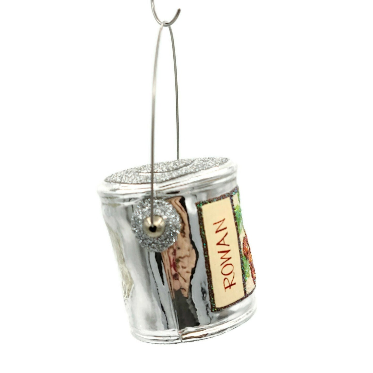 Patricia Breen Colourful Quarts Rowan Berry Paint Can Art Christmas Ornament