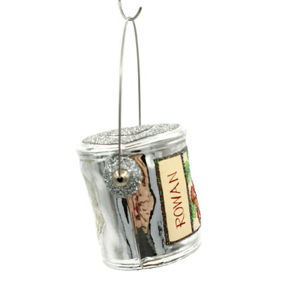 Patricia Breen Colourful Quarts Rowan Berry Paint Can Art Christmas Ornament