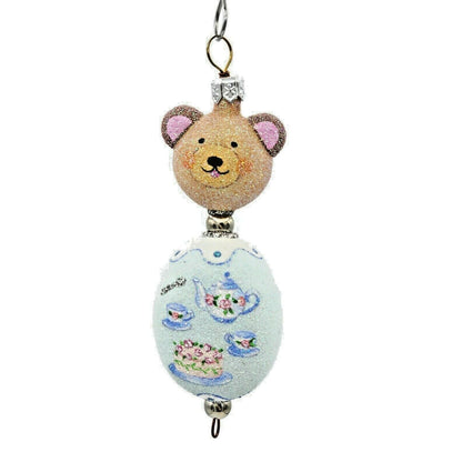 Patricia Breen Kinley Kinetics Teddy Bears Tea Party Spring Holiday Ornament