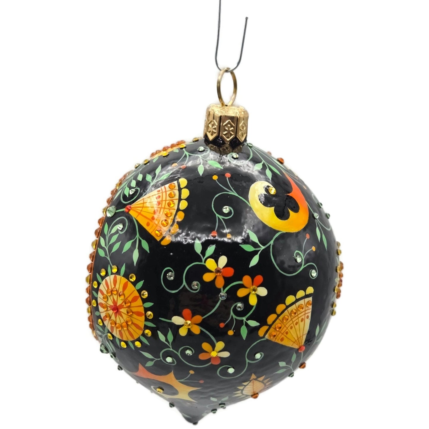 Patricia Breen Toujours Hamish Russian Fable Chameleon Christmas Ornament 3352