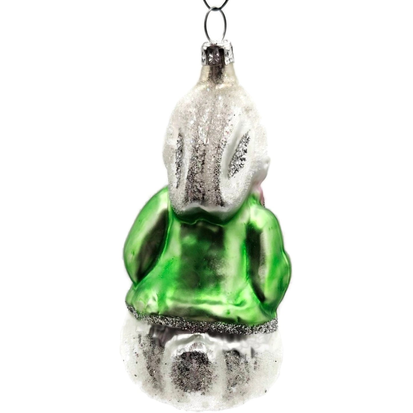 Christopher Radko A Shy Rabbits Heart AIDS Awareness Christmas Tree Ornament