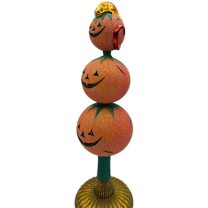 Patricia Breen Chameleon Finial Halloween Pumpkins Jack-O-Lantern Tree Topper