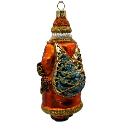 Patricia Breen Portobello Road Santa Orange Pumpkin Halloween Christmas Ornament