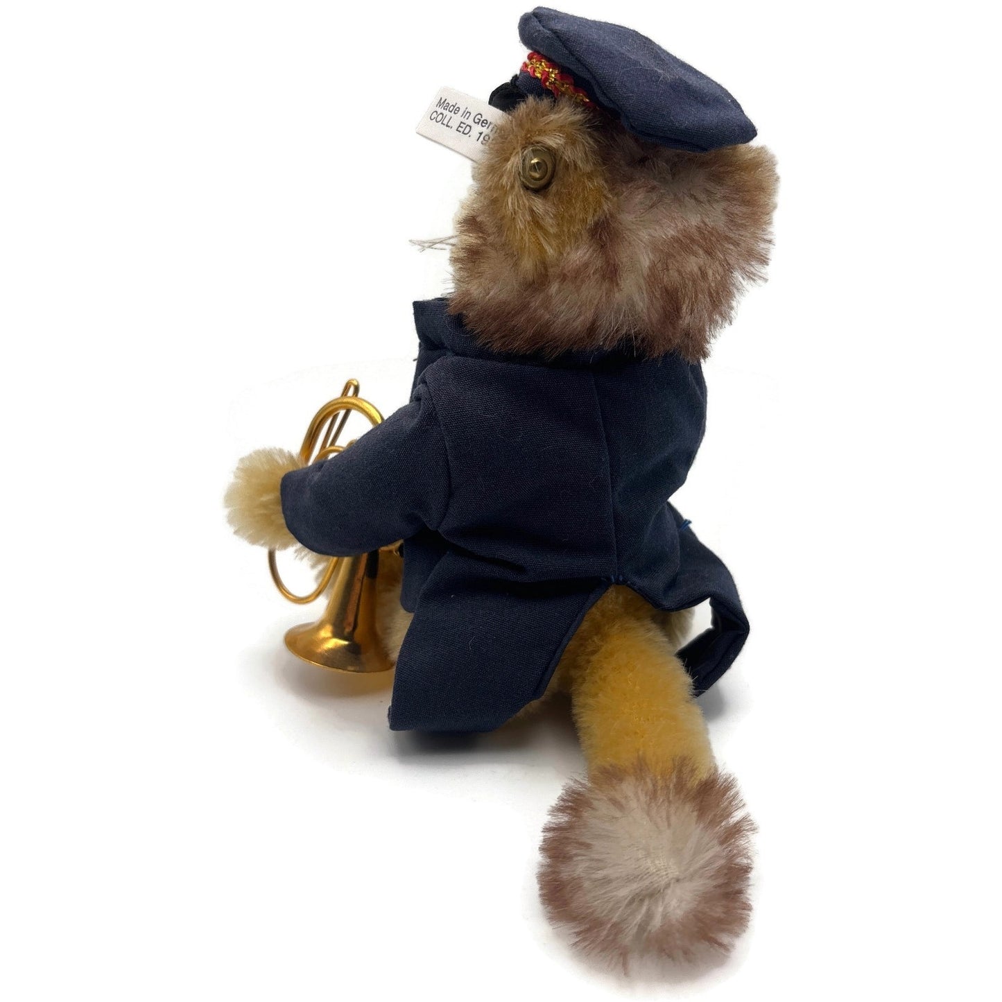 Steiff Golden Age Circus Lion Bandsman Trumpet Teddy Bear Limited Edition Box