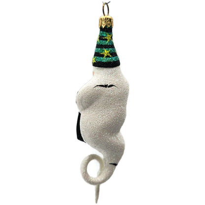 Patricia Breen Halloween Trickster Frankenstein Green Ghost Christmas Ornament