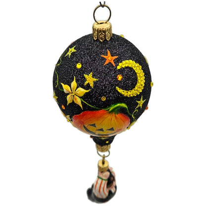 Patricia Breen Miniature Balloon Boy Jack-o-Lantern Stars Halloween Ornament HCB
