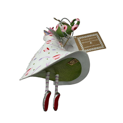 MacKenzie Childs Patience Brewster Sweets Paradise Angel Christmas Ornament