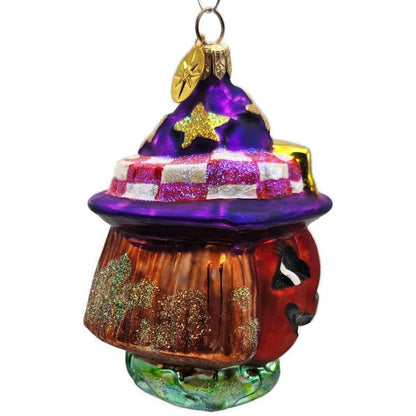 Christopher Radko Jackie O Lantern Halloween Christmas Tree Ornament 98-101