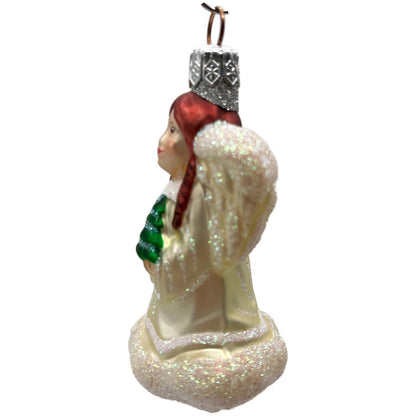 Patricia Breen Angel from Quartet of Angels Tree Green Christmas Tree Ornament