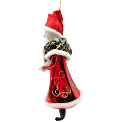 Christopher Radko Festive Fellow Red Italian Glass Christmas Ornament 98-239-0
