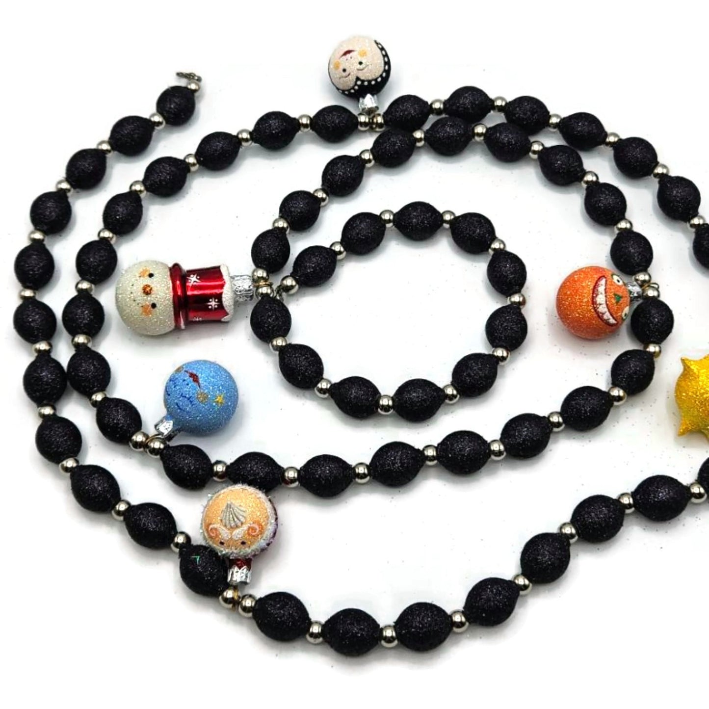 Patricia Breen Kinley Kinetic Garland Black Halloween Complimentary Ornament