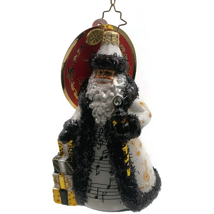 Christopher Radko Musical Merriment Santa Claus Gifts Christmas Decor Ornament