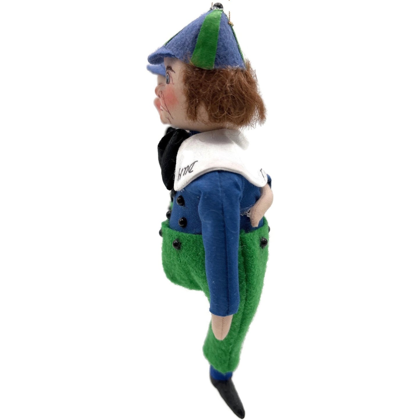 Gladys Boalt Tweedle Dee and Tweedle Dum Alice in Wonderland Handmade Ornament