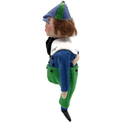 Gladys Boalt Tweedle Dee and Tweedle Dum Alice in Wonderland Handmade Ornament
