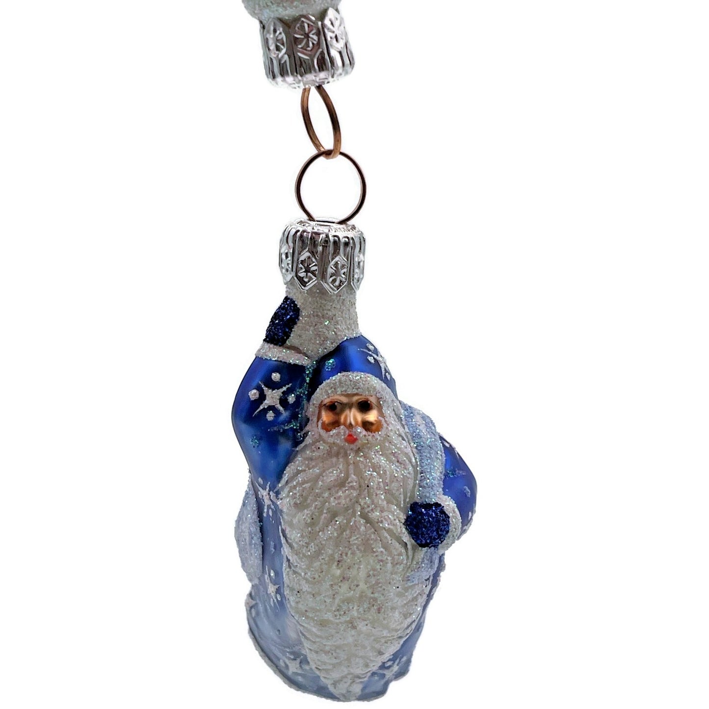 Patricia Breen Ornament As Above So Below Santa Balloon Globe Earth Christmas