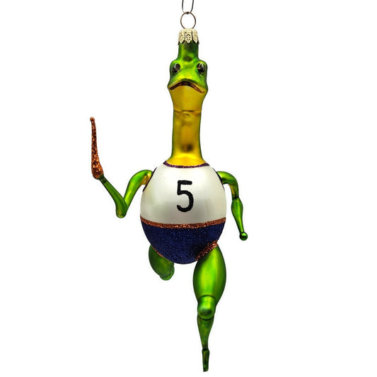 Slavic Treasures Frog Number 5 Halloween Christmas Tree Ornament 00405AFB