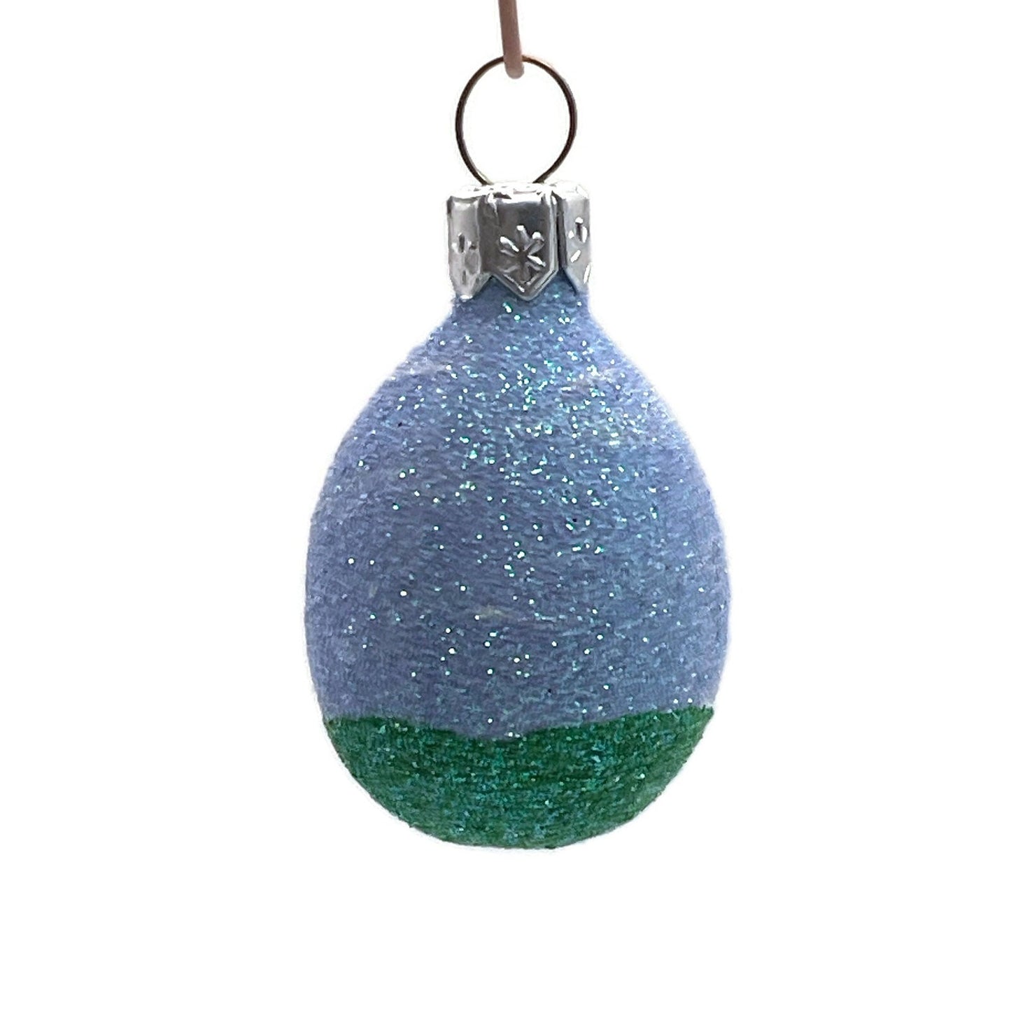 Patricia Breen Miniature Egg Go Ride your Bike Easter Christmas Tree Ornament