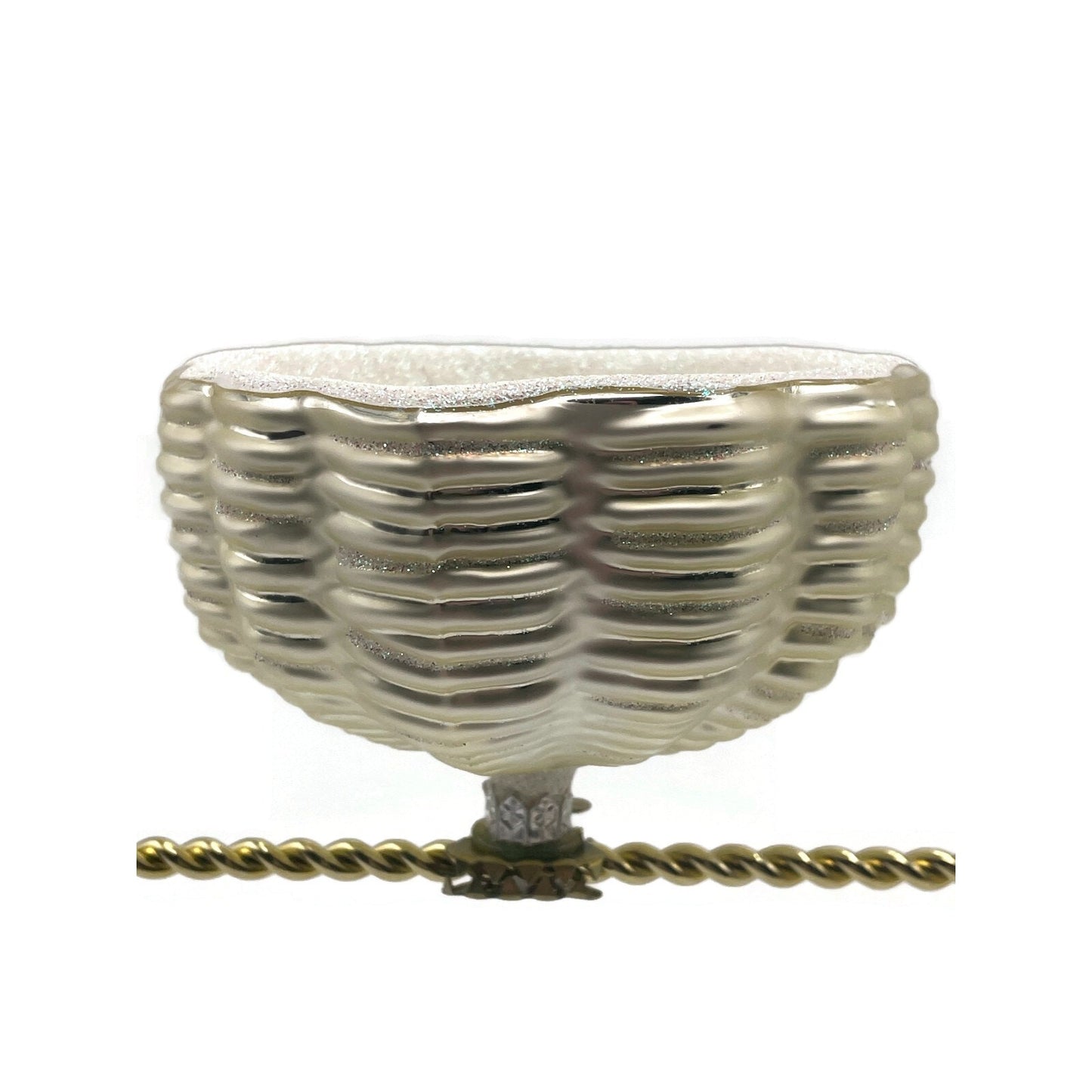 Patricia Breen Bird Egg Nest Pearl Clip Easter Christmas Holiday Ornament Rare