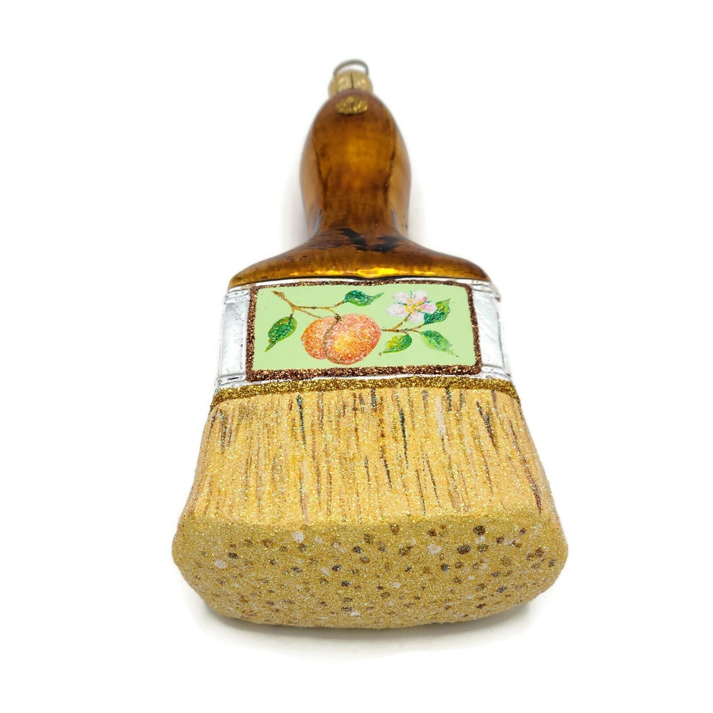 Patricia Breen PB Paint Brush Peach Art Christmas Tree Ornament Peachtree Place