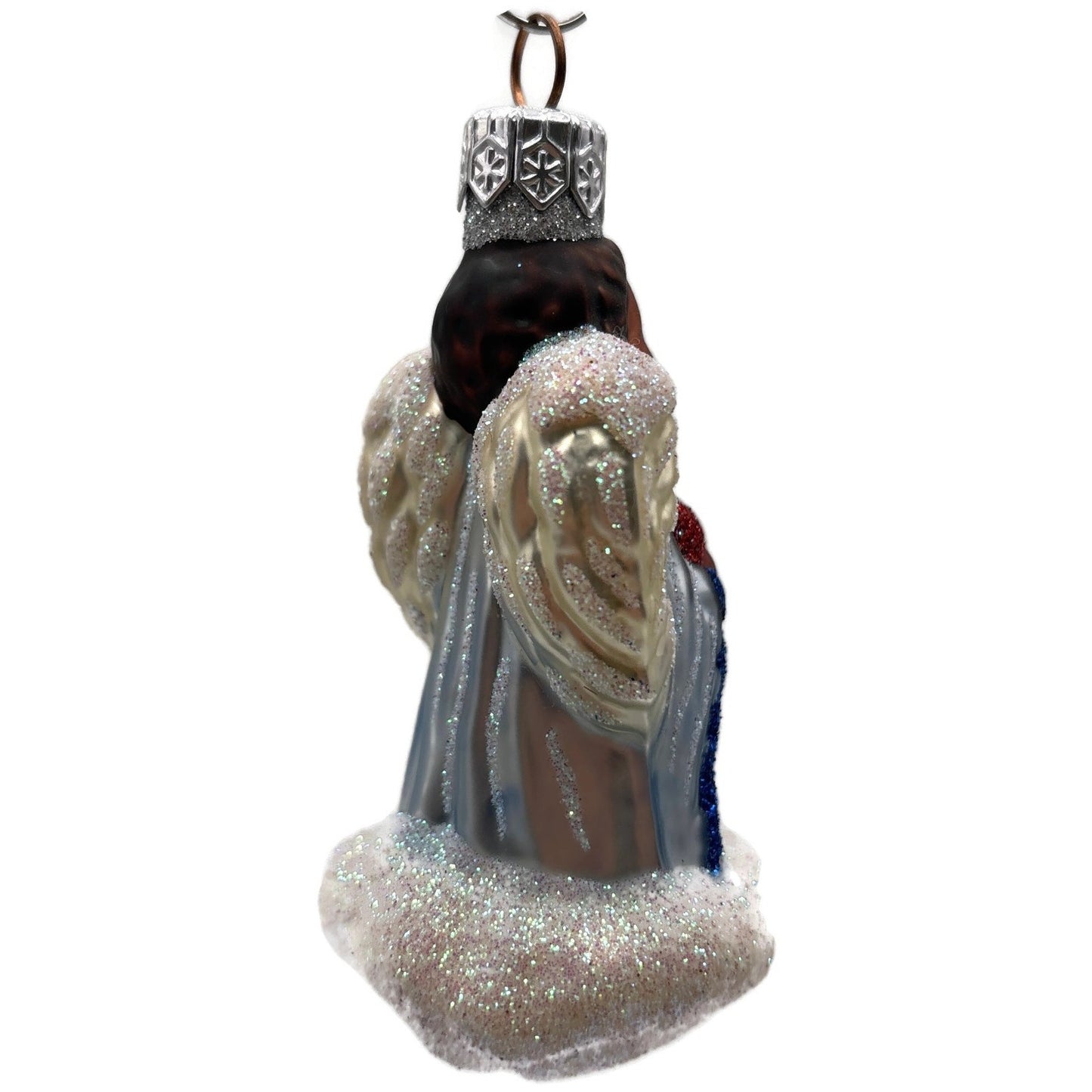 Patricia Breen Quartet Of Angels Pastel Heart Blue Red White Christmas Ornament
