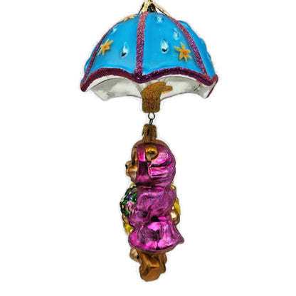 Christopher Radko Shower Me With Love Bears Christmas Tree Ornament 02-0499-0
