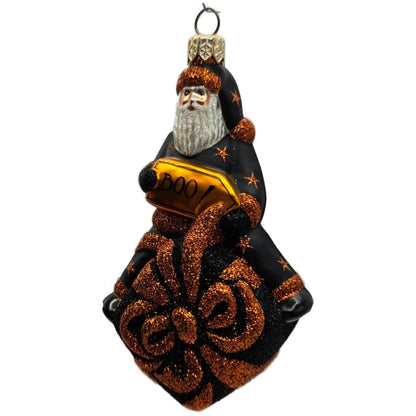 Patricia Breen For You Henry Black Orange Boo Halloween Christmas Ornament 2013