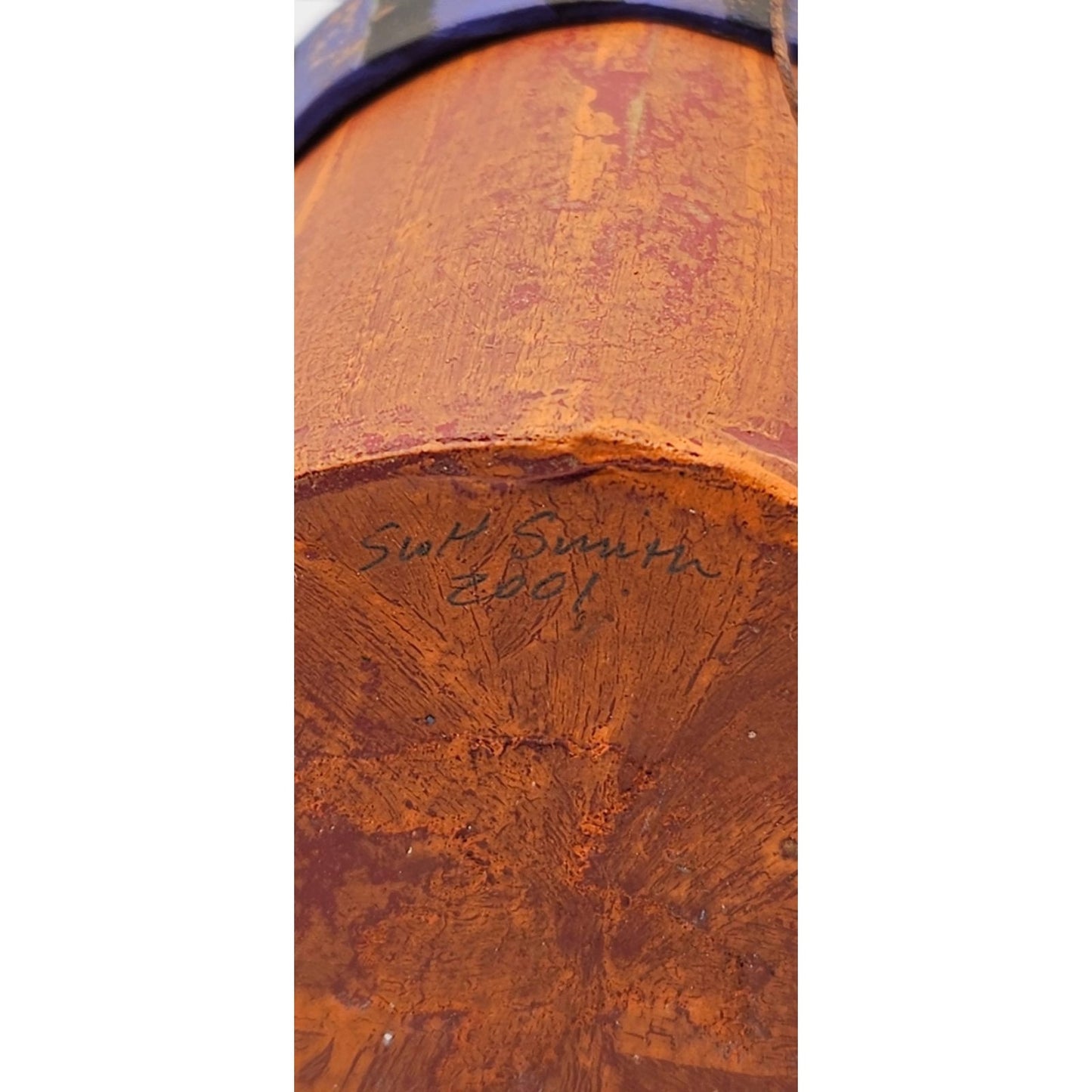 Rucus Studio Salvador Spider Scott Smith 2001 Halloween Candy Container Signed