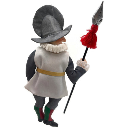 Gladys Boalt Palace Guard Alice in Wonderland Fabric Christmas Ornament Signed