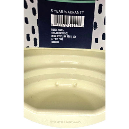 Loaf Pan Ribbed Bakeware Non Stick 4 Cup Nordic Ware Decorative Holiday Dessert