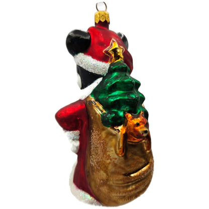 Christopher Radko Christmas Eve Mickey Disney Catalog Exclusive Ornament